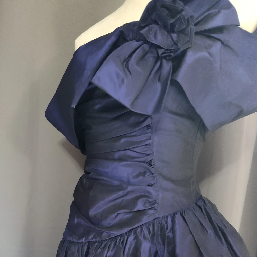 Jessica McClintock Gunne Sax 80s vintage prom dress - Picture 2 of 5